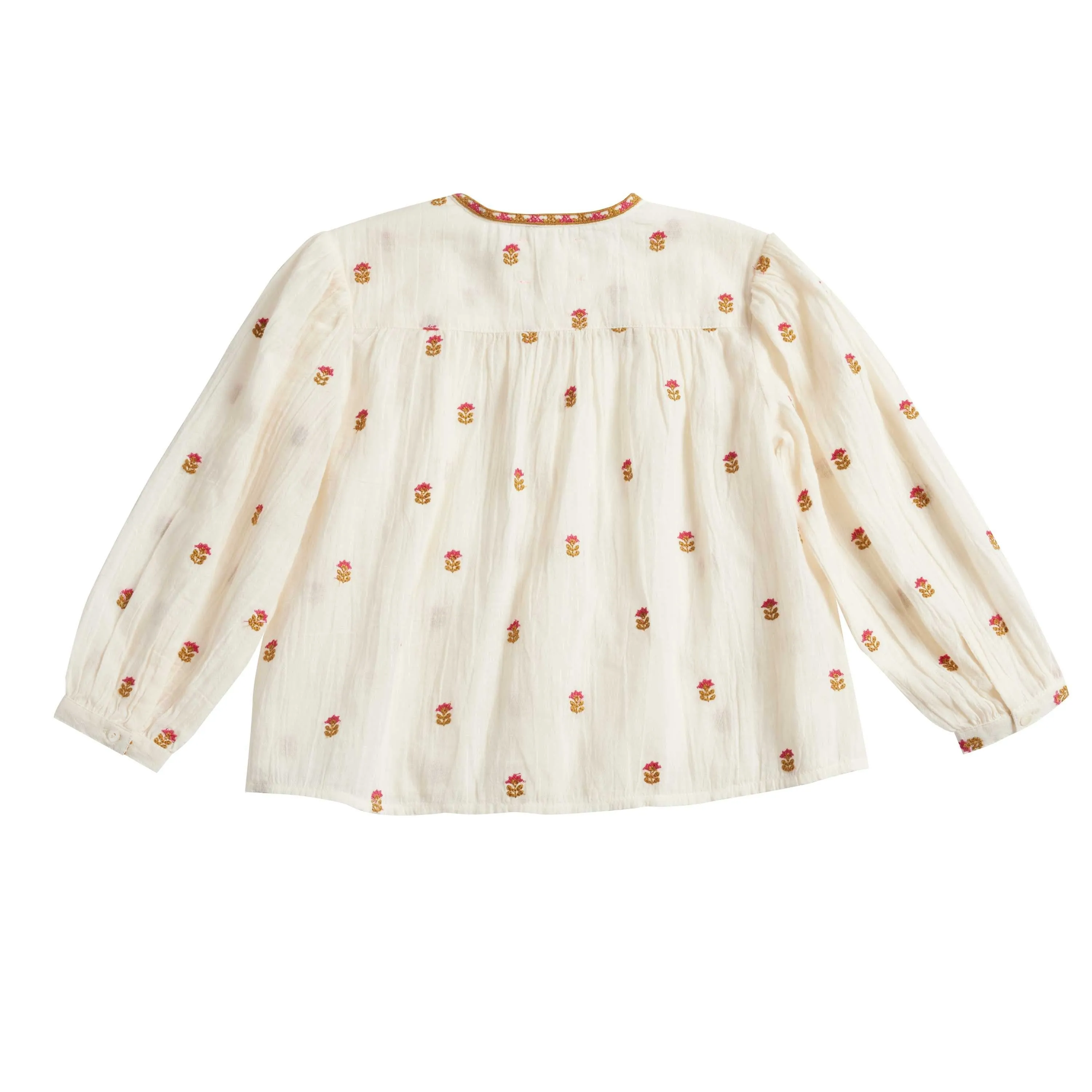 Bonheur du Jour Paris Baho Girl Blouse - Ecru