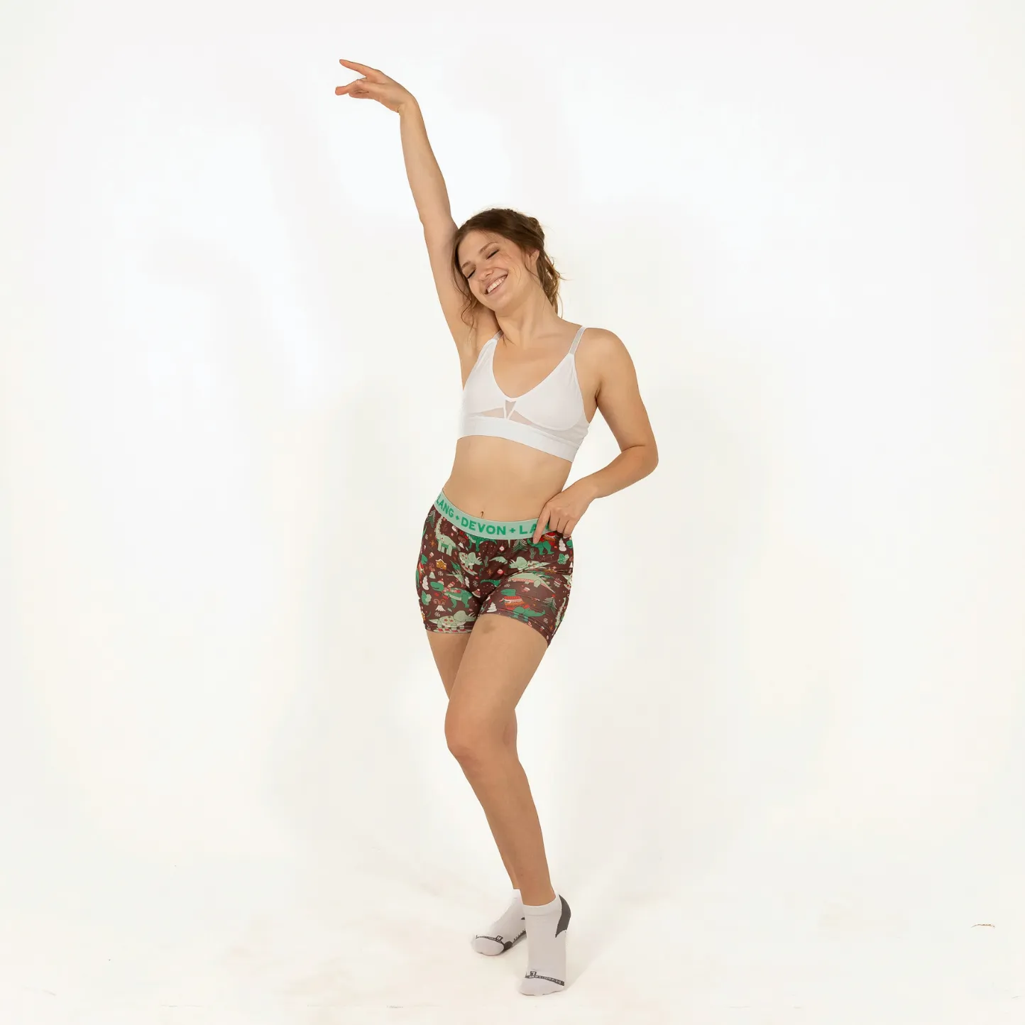 Bria 2.0 Boxer Brief - Chilly Dinos