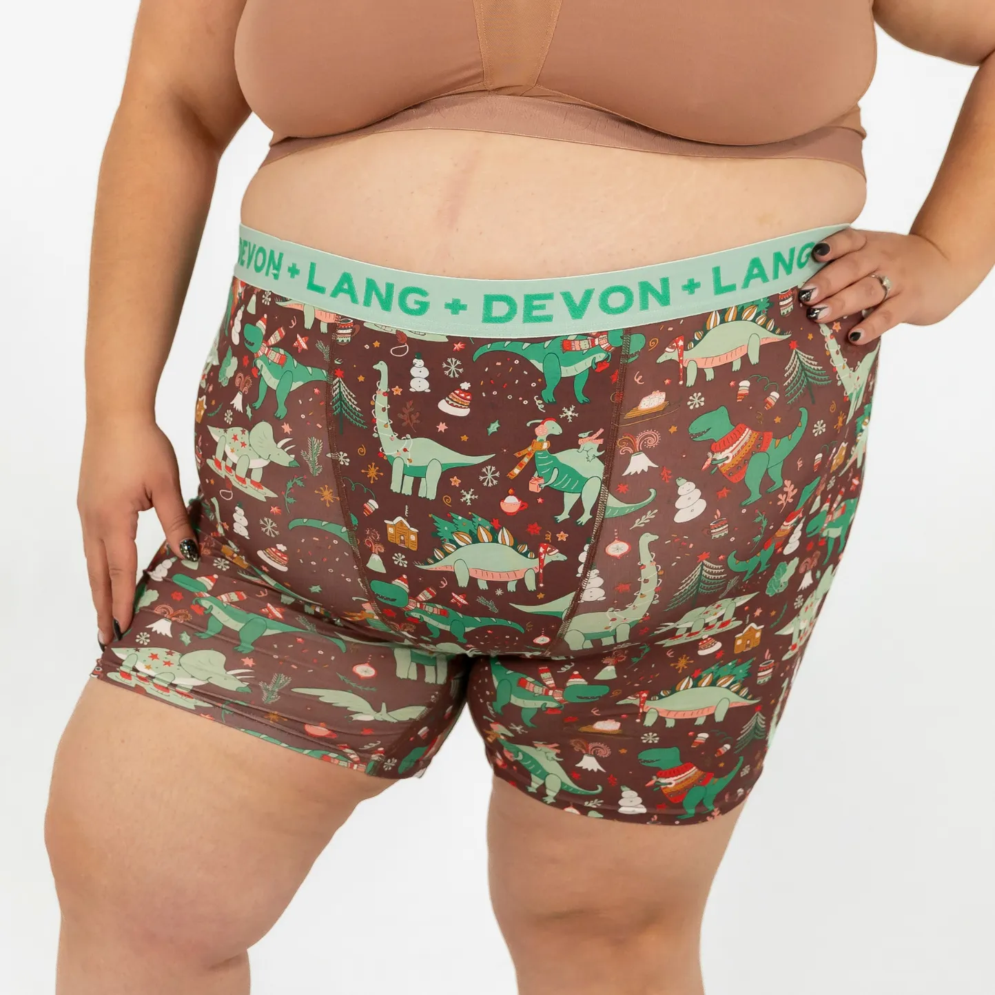 Bria 2.0 Boxer Brief - Chilly Dinos