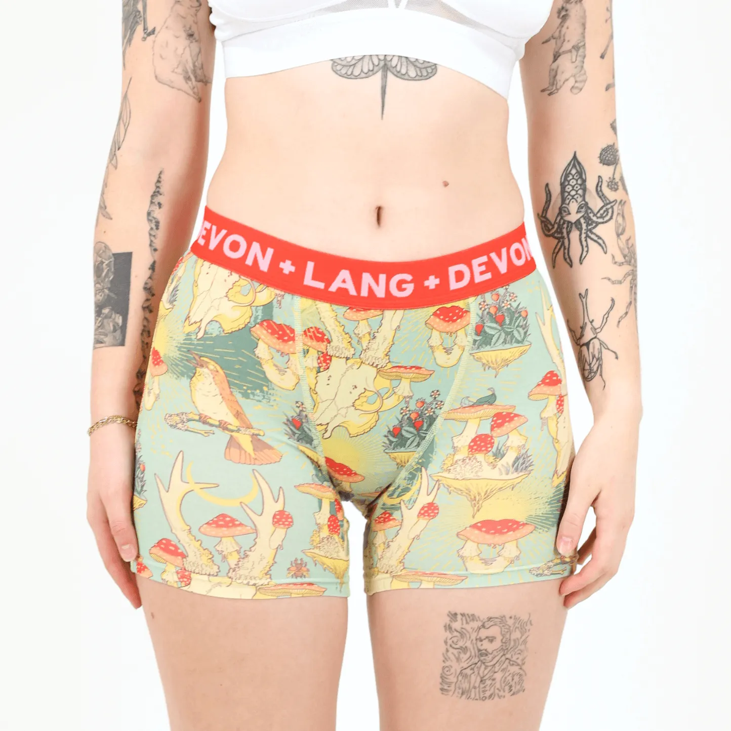Bria 2.0 Boxer Brief - Forest Mushrooms