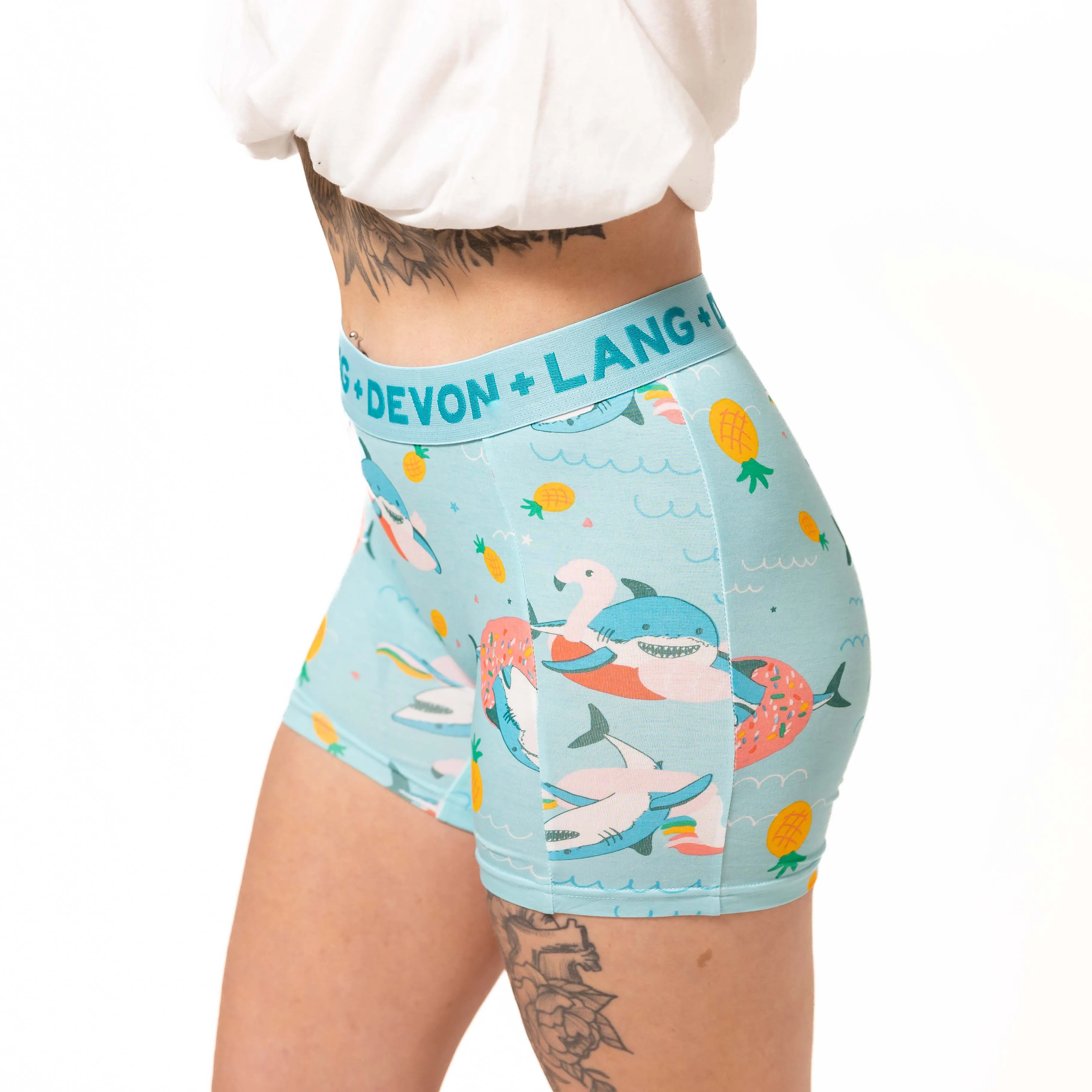Bria 2.0 Boxer Brief - Party Shark