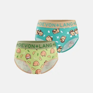 Bria Bikini Brief - Multi-Packs - Peaches/Puglie
