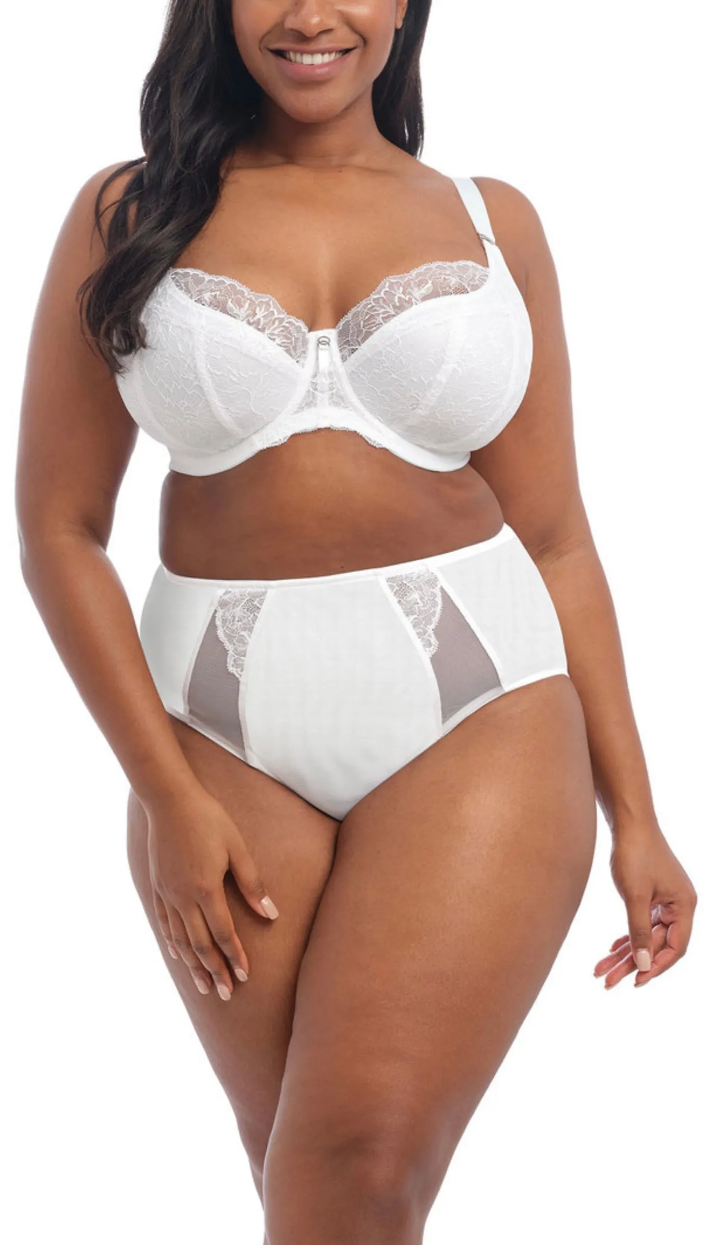 Brianna EL8085 Full Brief - White
