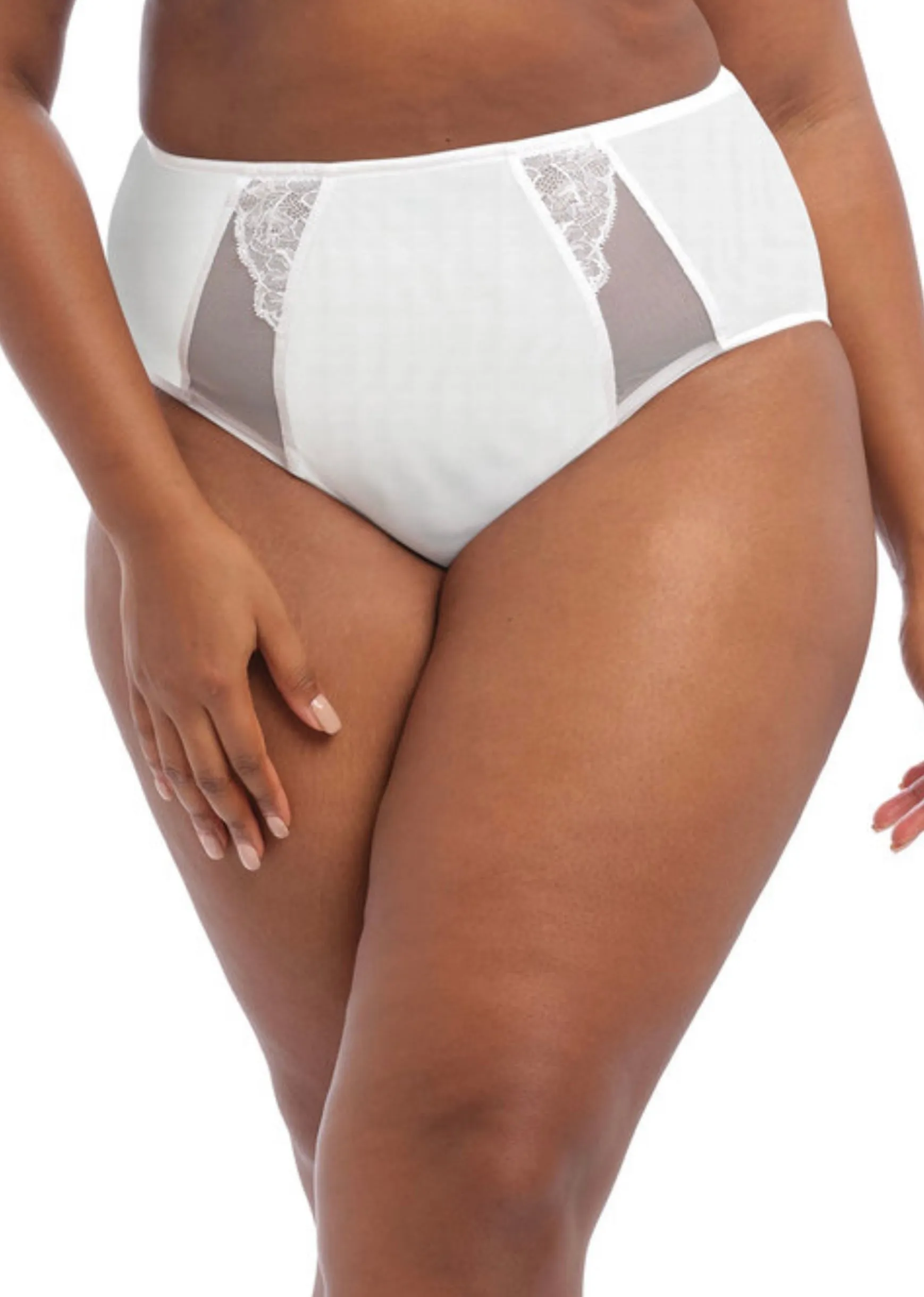 Brianna EL8085 Full Brief - White