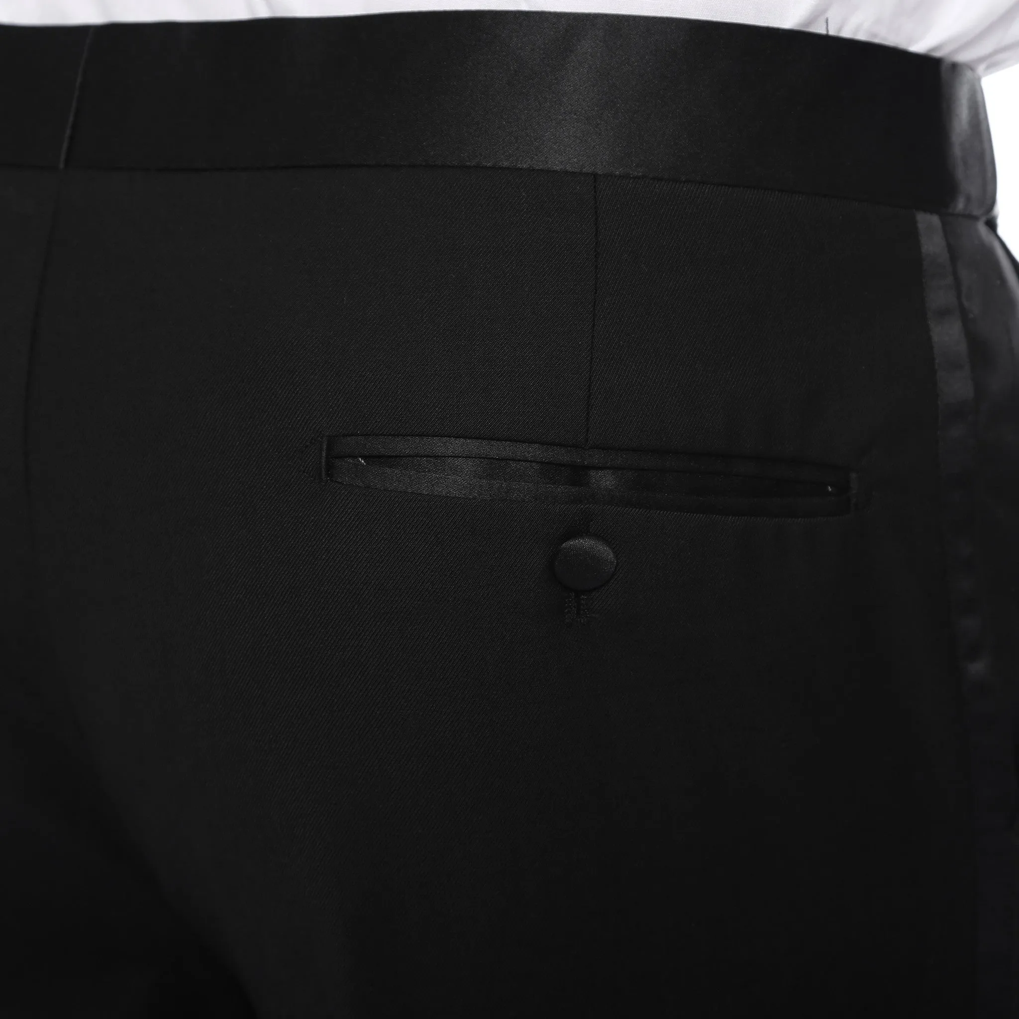 Bronson Black Slim Fit Notch Lapel Tuxedo