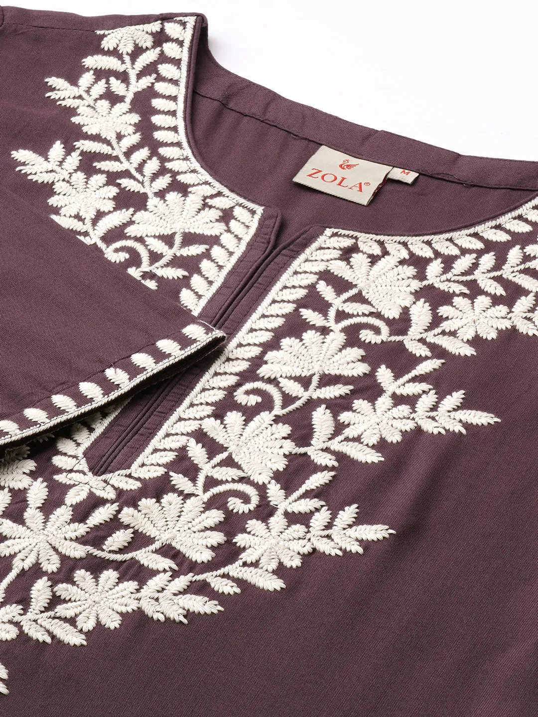 Buy Round Neckline Onion Comfort Fit Rayon Tunic For Women Online - Zola