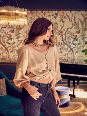 Camila Twisted Top