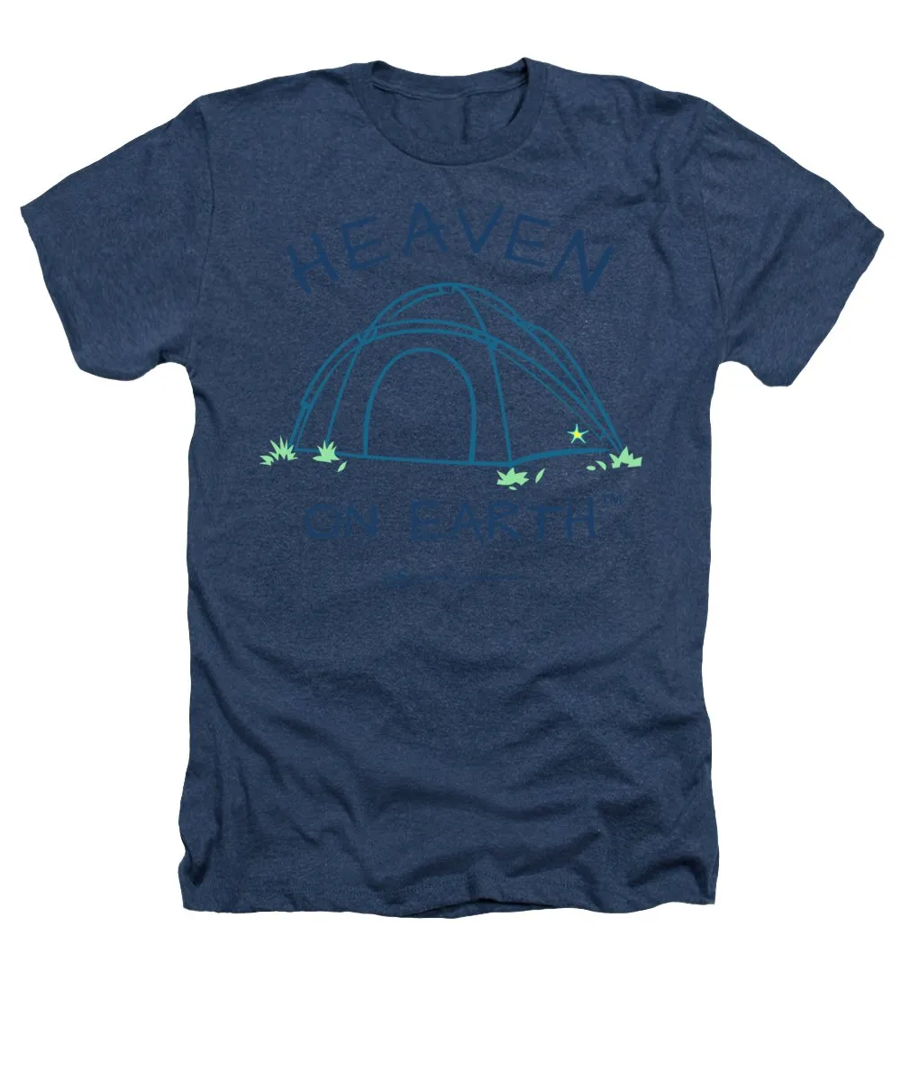 Camping/tent Heaven On Earth - Heathers T-Shirt