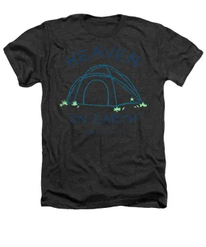 Camping/tent Heaven On Earth - Heathers T-Shirt