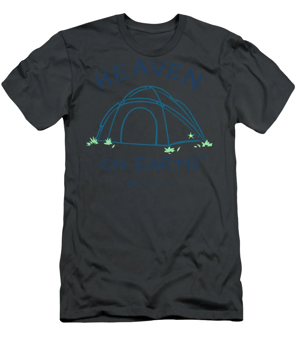 Camping/tent Heaven On Earth - T-Shirt