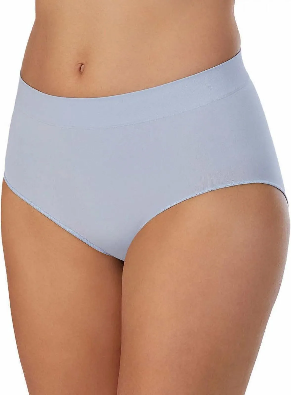 Carole Hochman Womens 5 Pack Seamless Brief 1374600 Blue / Lavender M