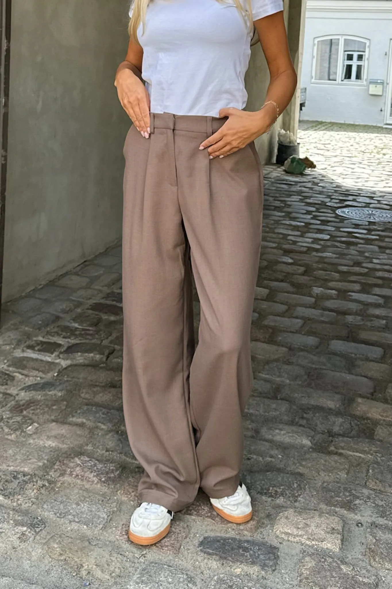 CelinaIC Bukser - Brun