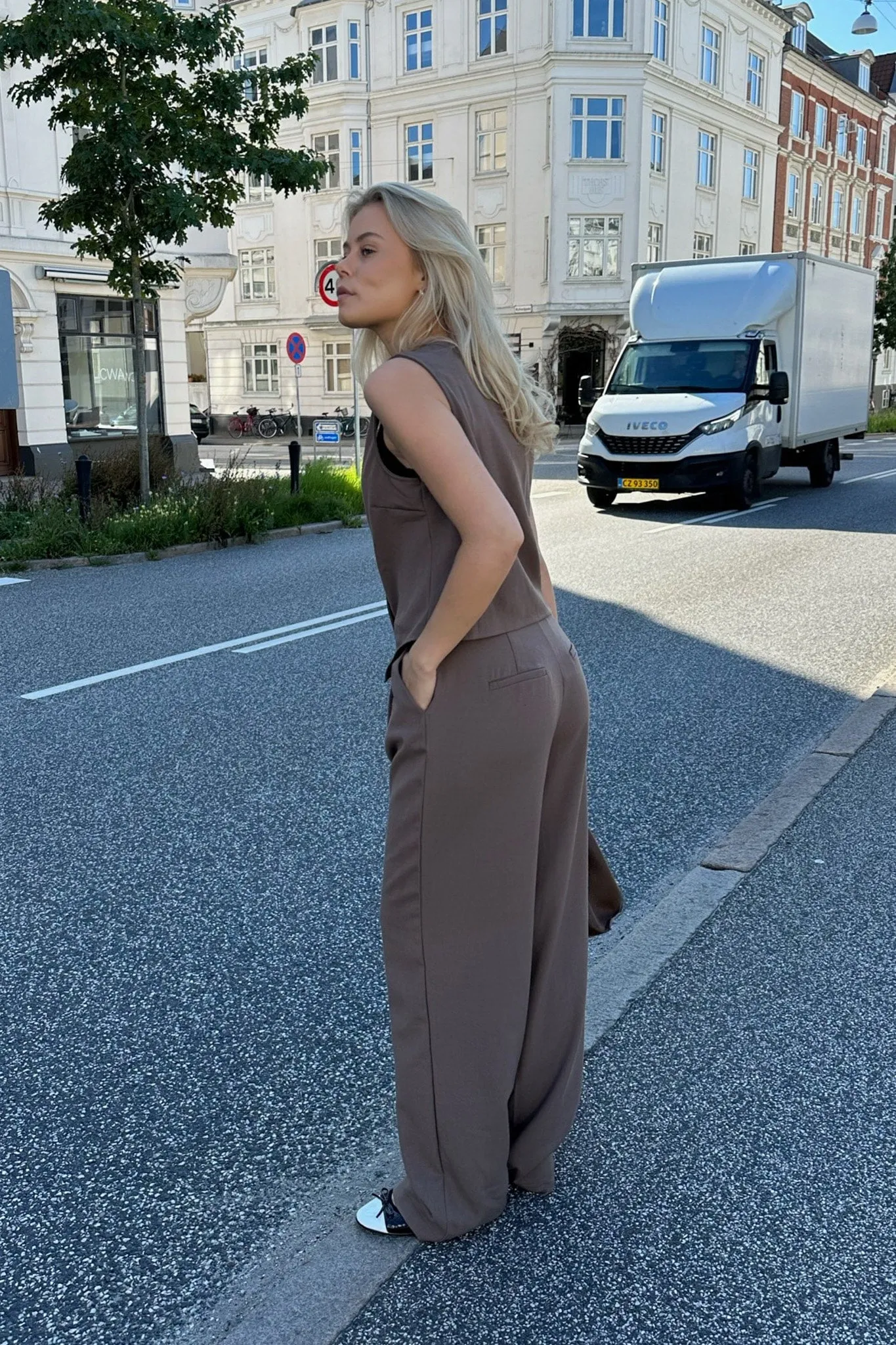 CelinaIC Bukser - Brun