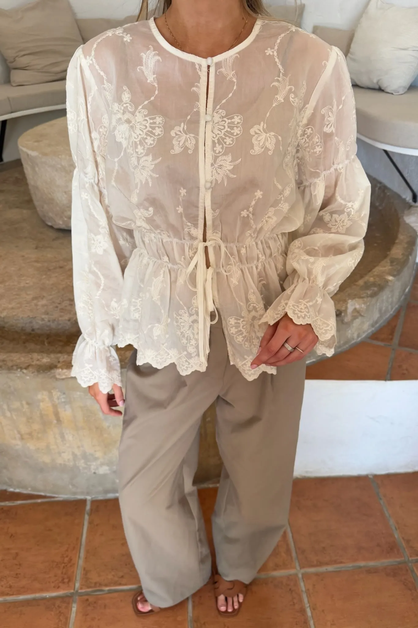 CelinaIC Bukser - Khaki