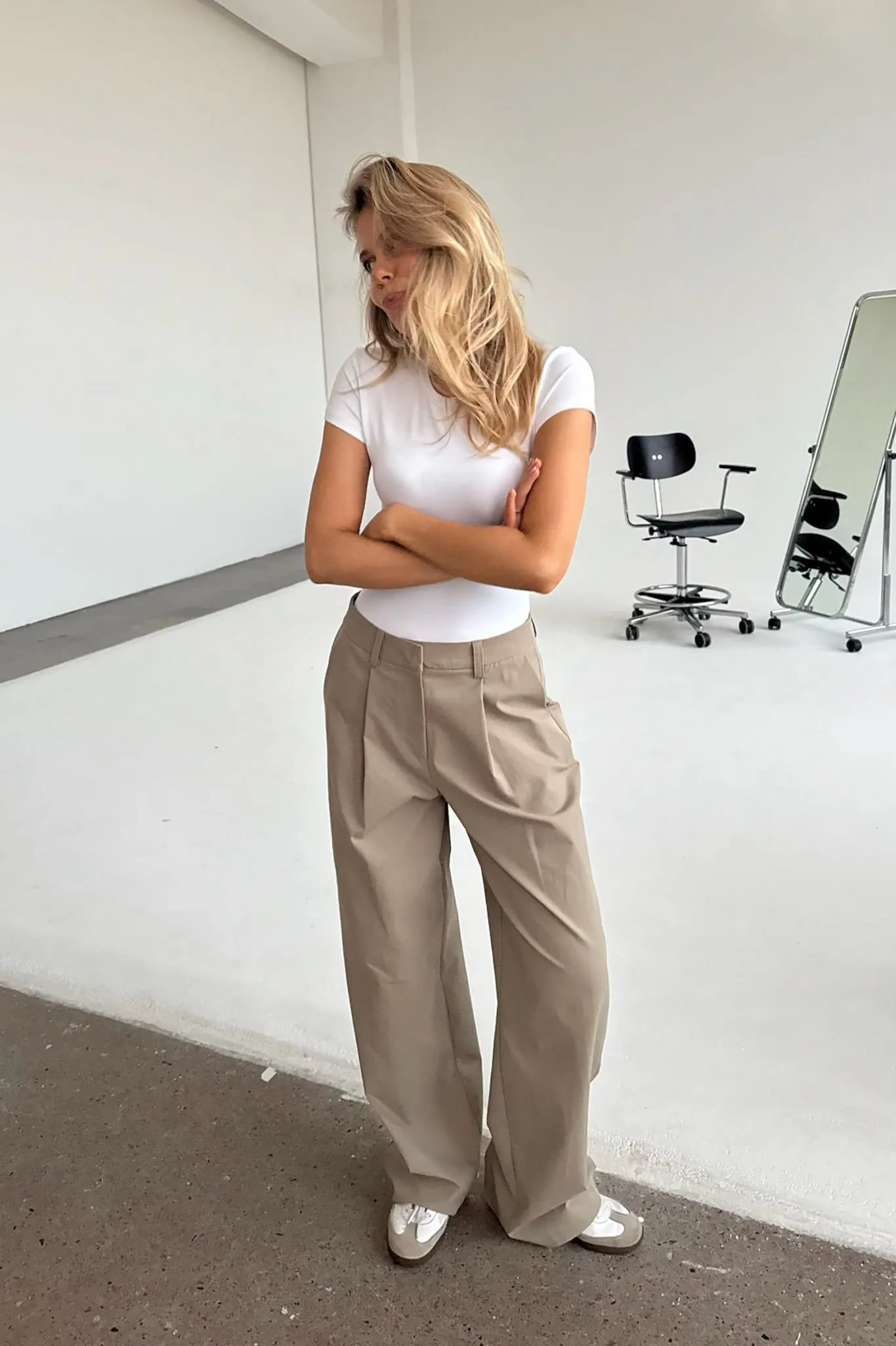 CelinaIC Bukser - Khaki