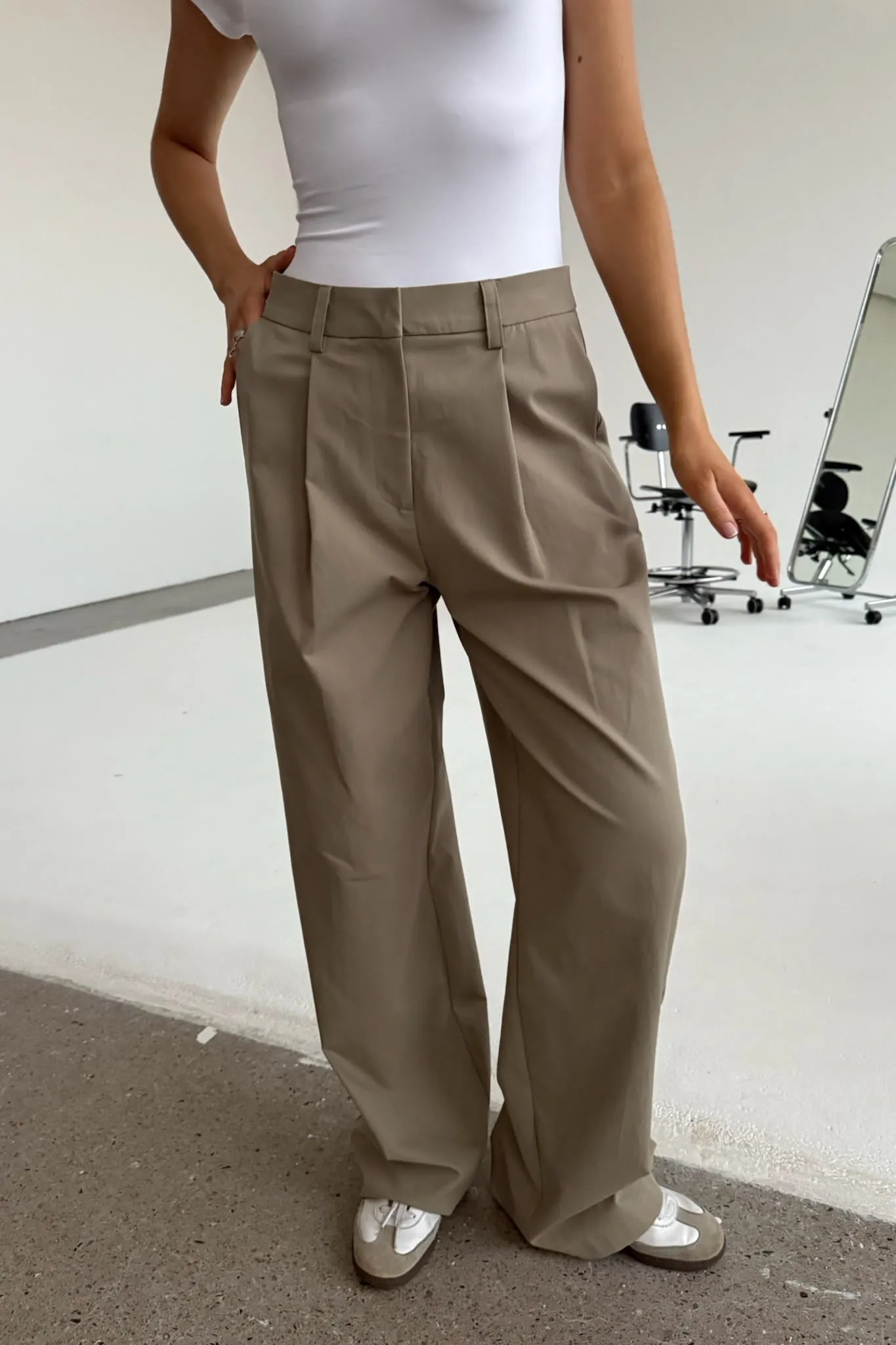 CelinaIC Bukser - Khaki
