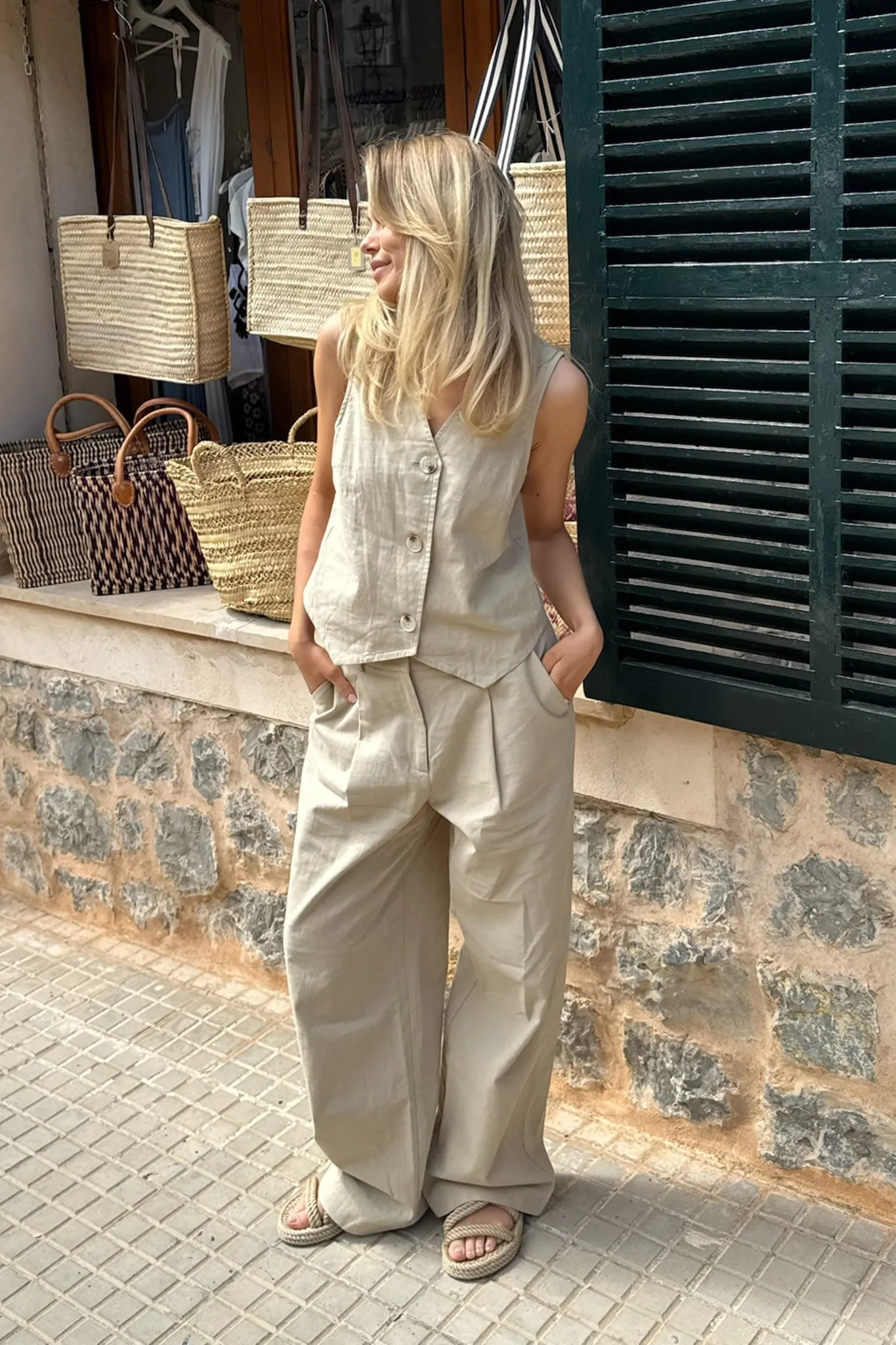 CelinaIC Bukser - Sand