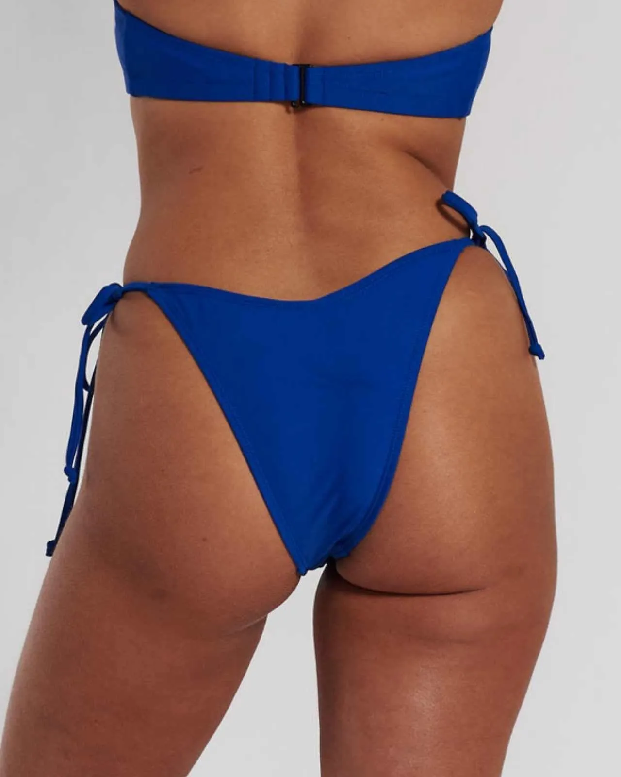 Cheeky Tie Side Brief - Cobalt V1 Size 8
