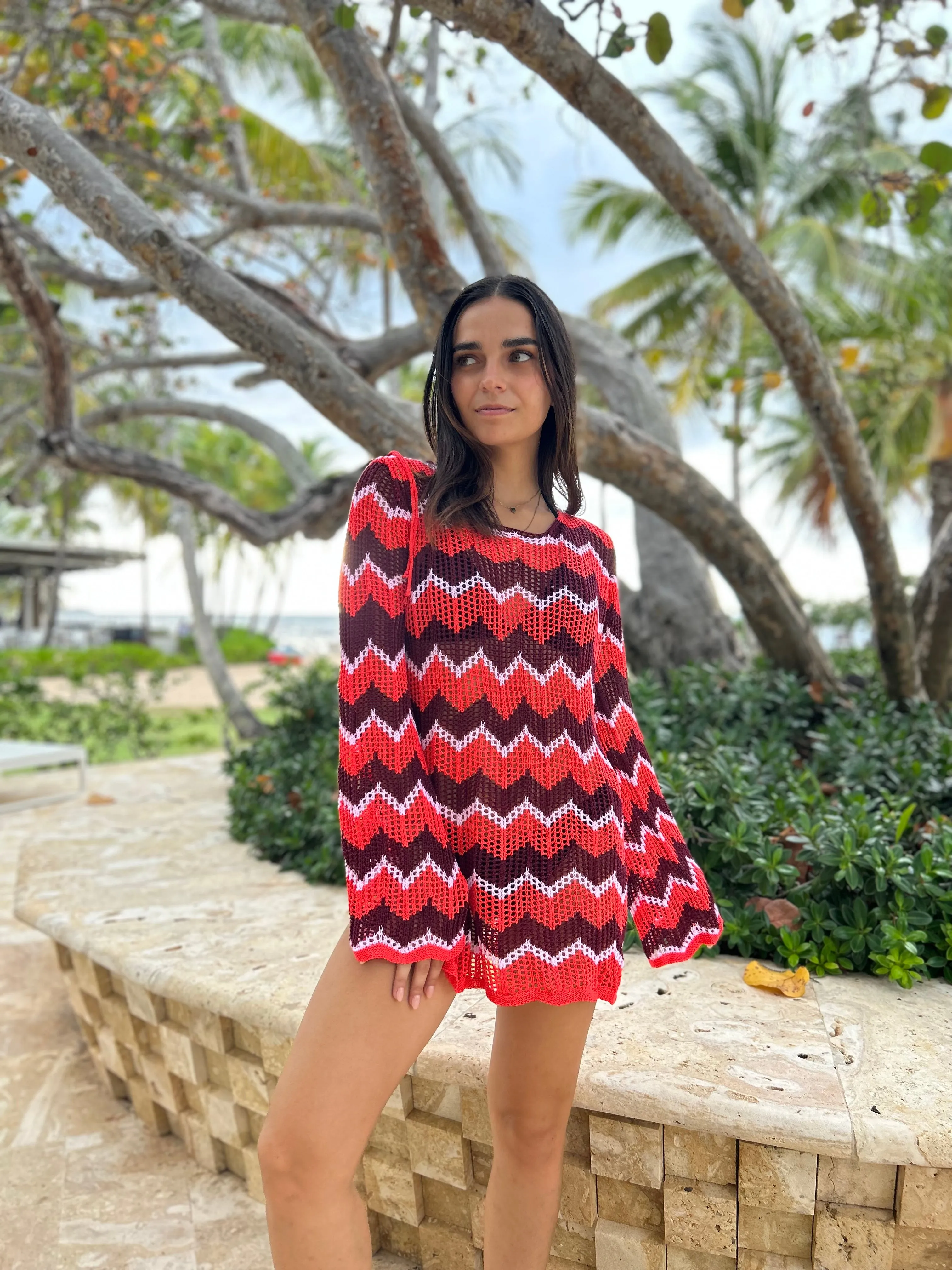 CHEVRON DRESS