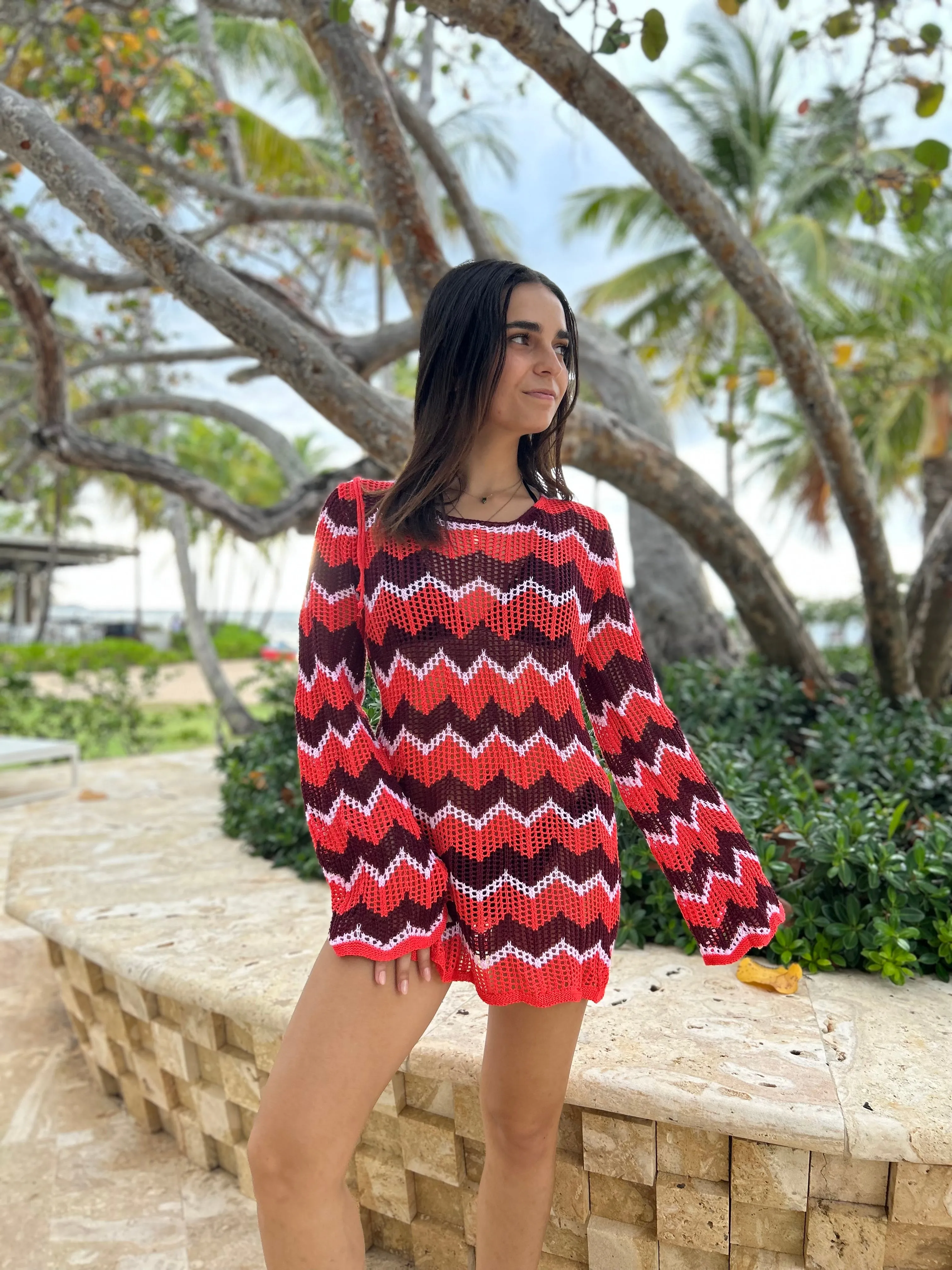 CHEVRON DRESS