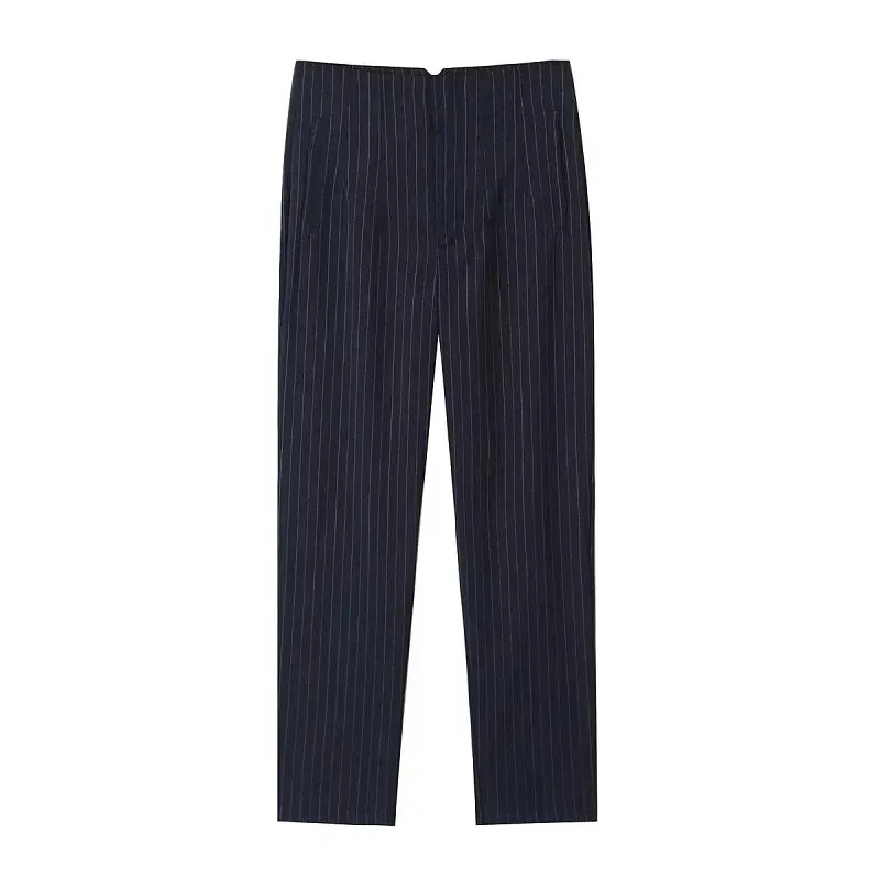 Chic Office Essentials: High-Waisted Pencil Trousers for Women – Formal Pants