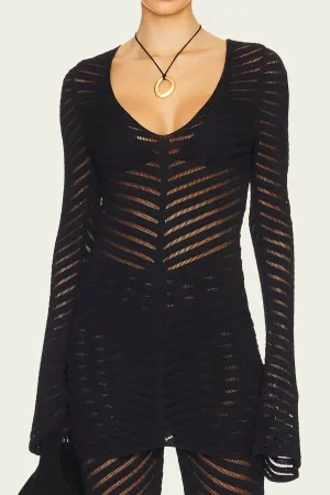 Cindy Tunic in Black