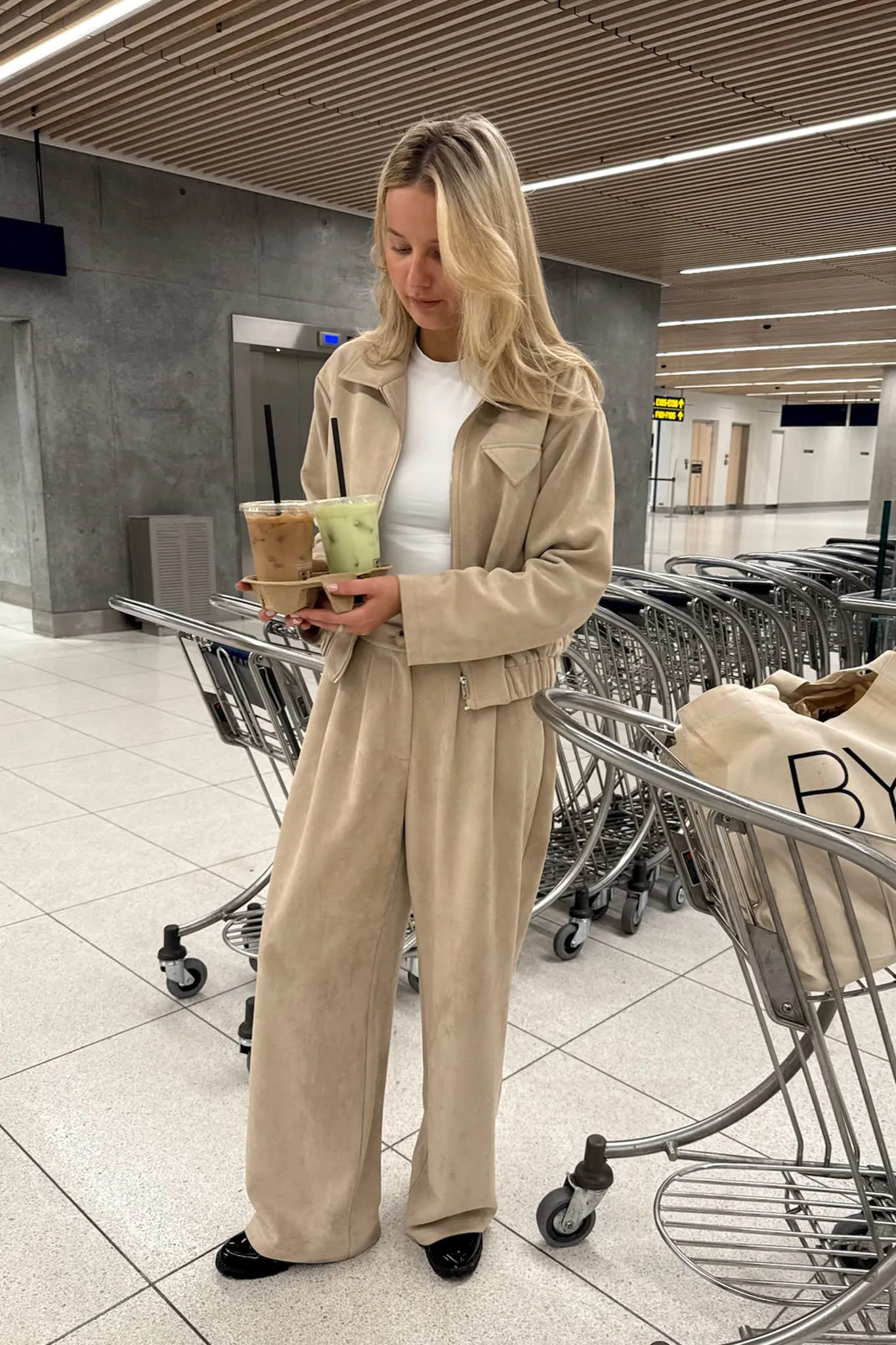 ClaraIC Bukser - Lys Beige