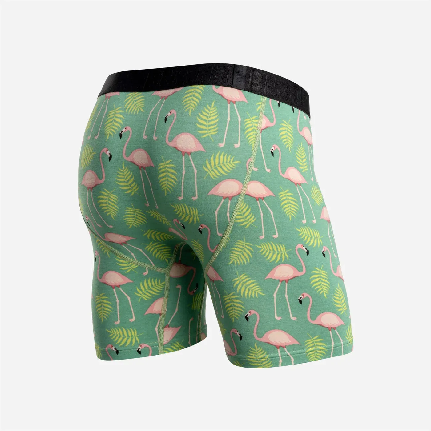 Classic Boxer Brief - Flamingos Spruce