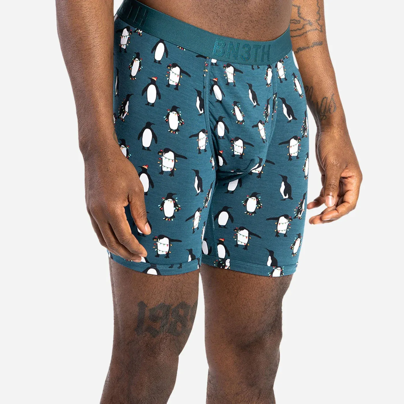 Classic Brief 6.5” Penguins Cascade Print Underwear