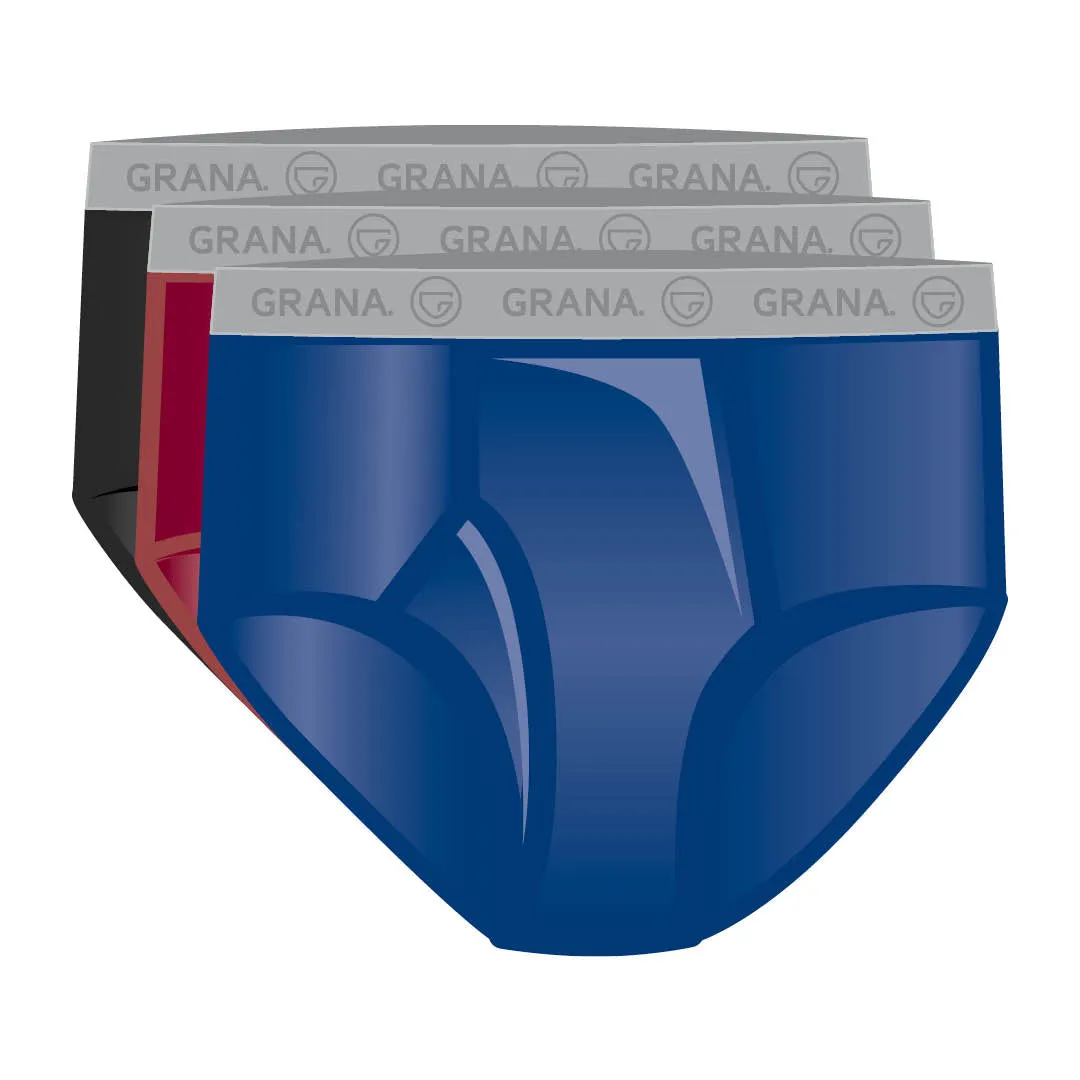Classic Brief Assorted Colors - 3 Pack