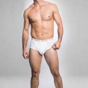 Classic White Brief (Plus Size) - 2 Pack
