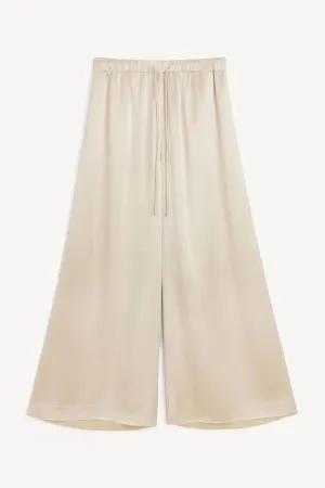 Clorella high-waisted trousers light sand
