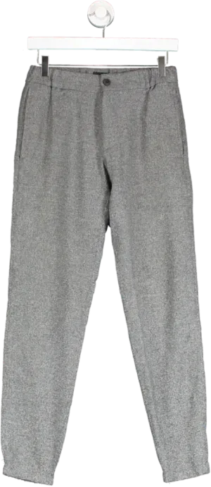 Club Monaco Grey Wool Blend Trousers UK XS