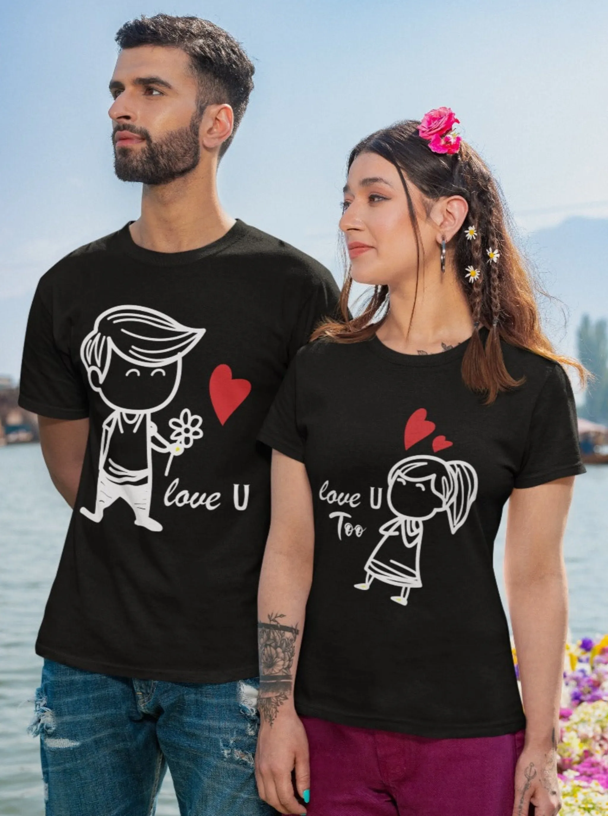 Cotton Couple T-shirts