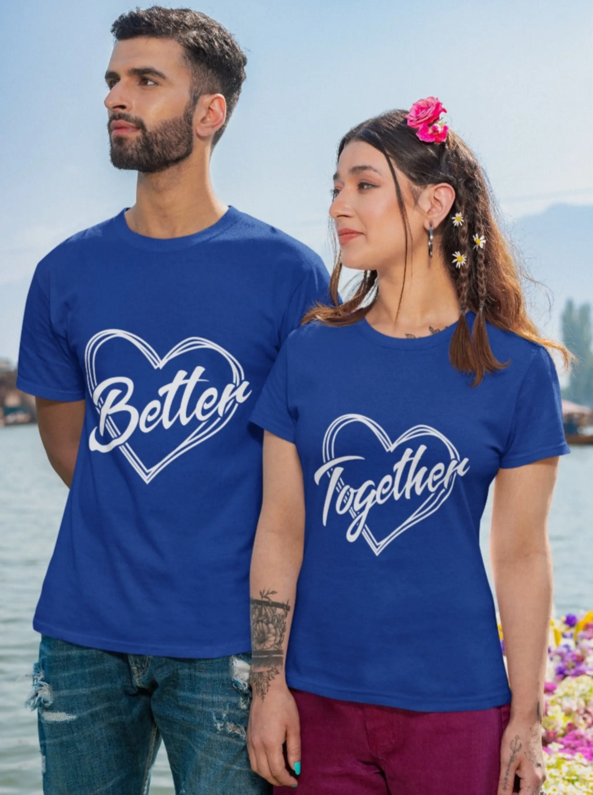 Cotton Couple T-shirts