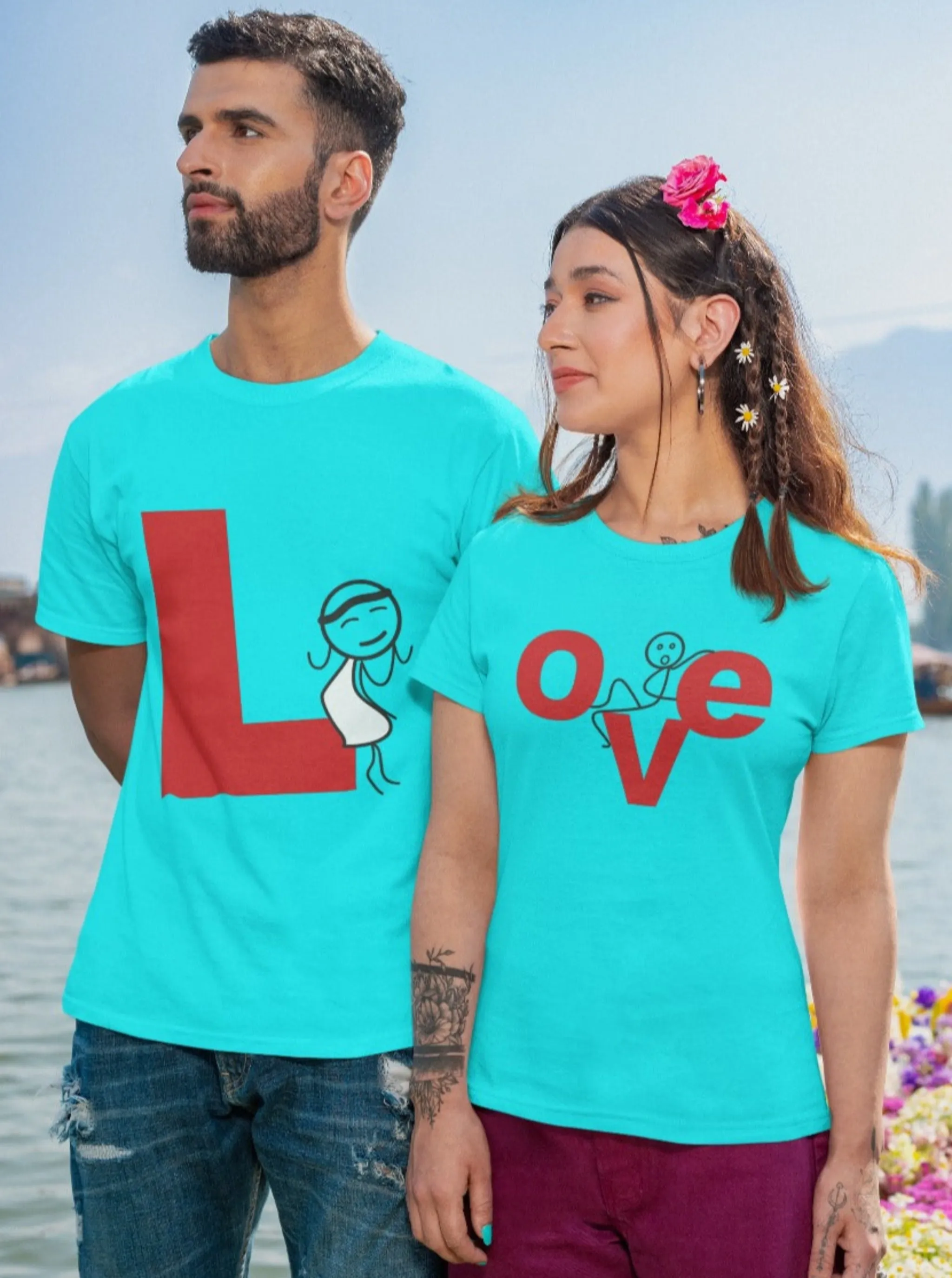 Cotton Couple T-shirts