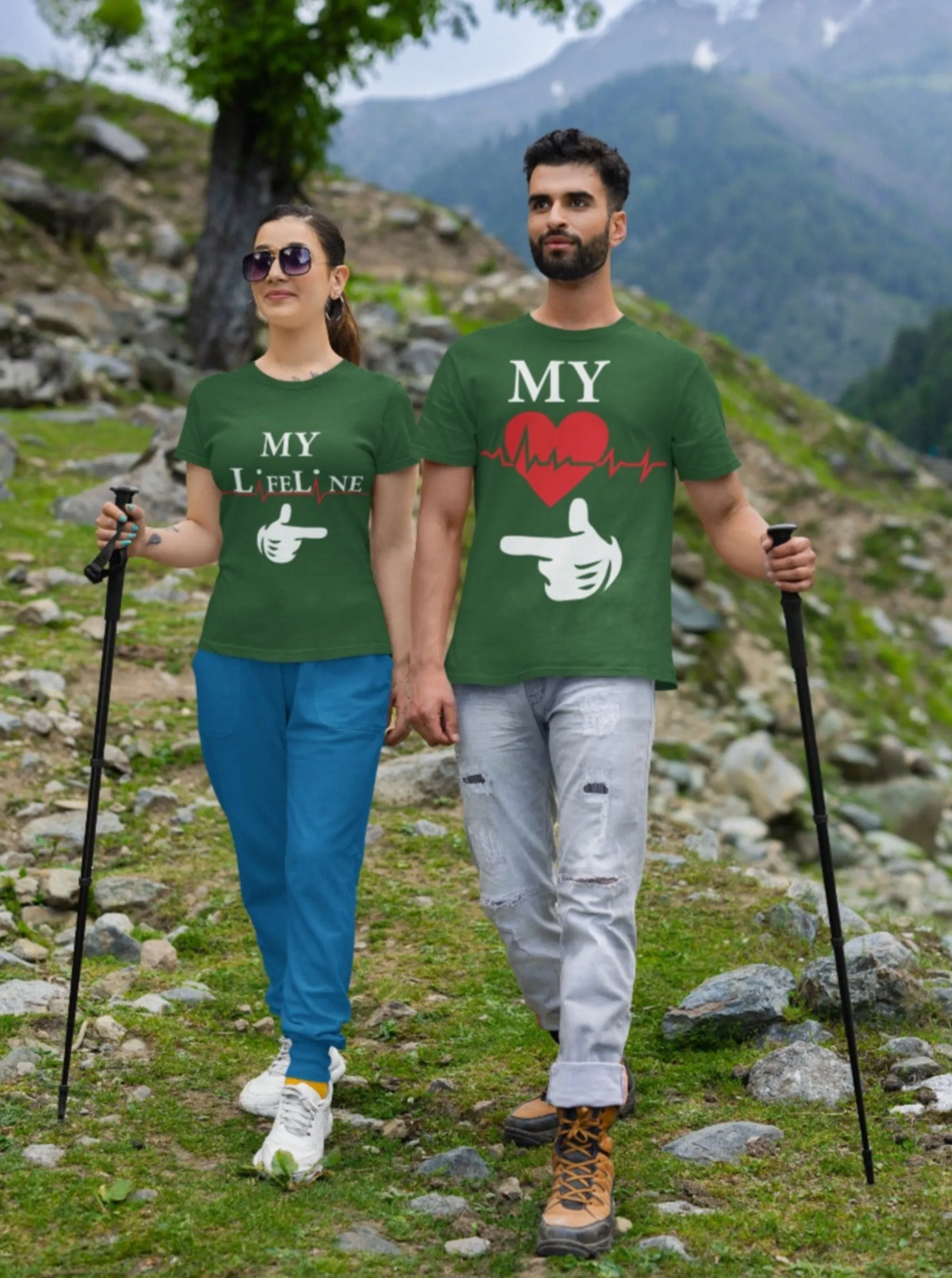 Cotton Couple T-shirts