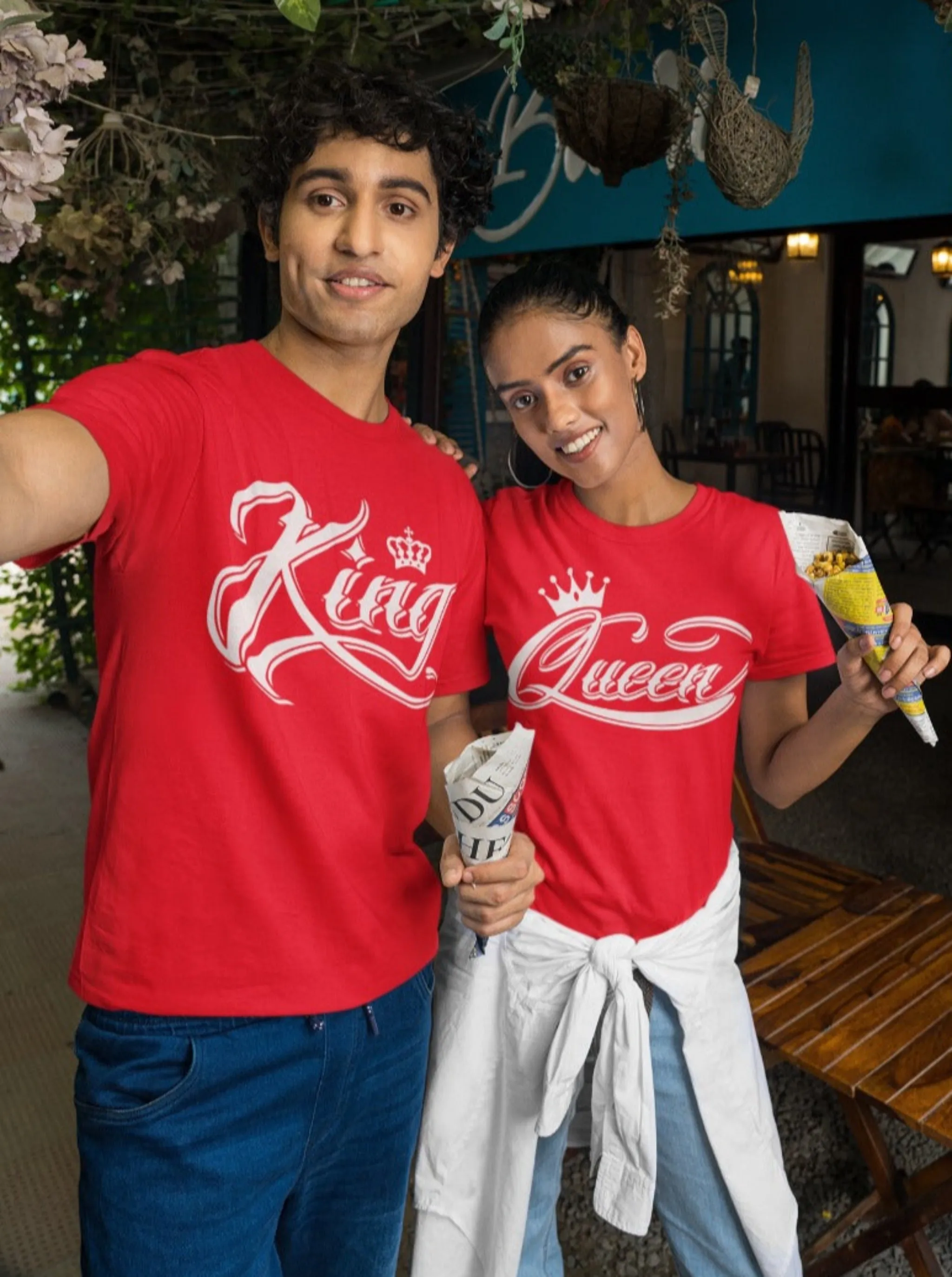 Cotton Couple T-shirts