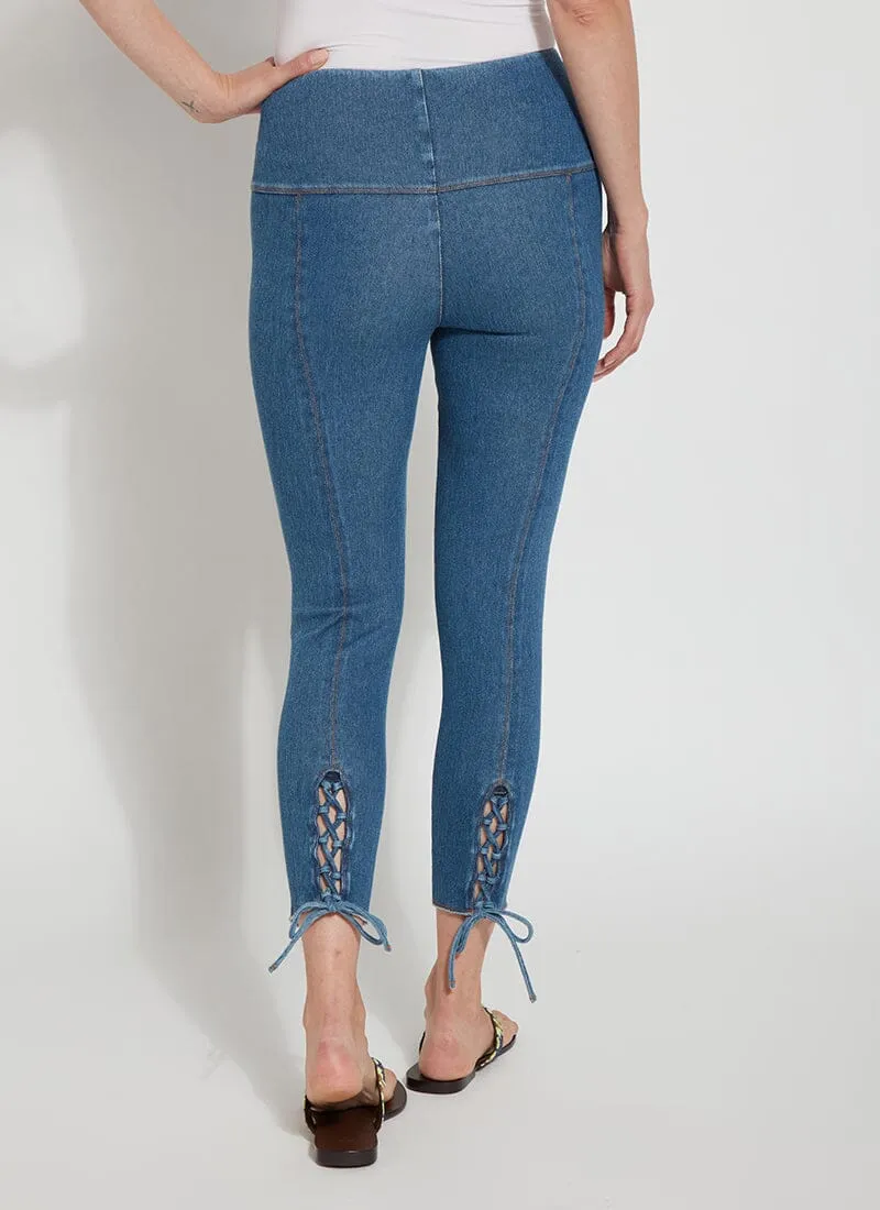 Cropped Morgan Lace Up (24.5" Inseam)