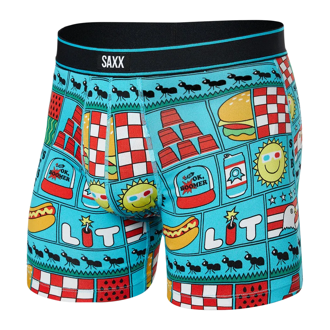 Daytripper Boxer Brief - July Block Party/Blue
