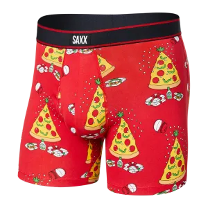 Daytripper Boxer Brief - Pizza On Earth Red