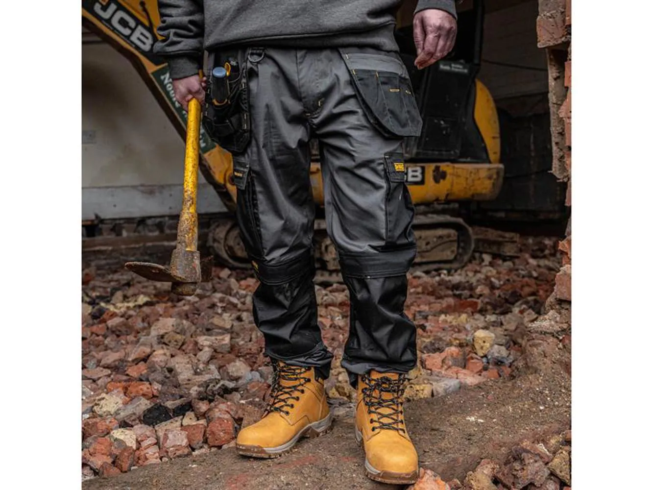 Dewalt Power Tools Albany Slim Fit Trousers 34In Waist 29In Leg