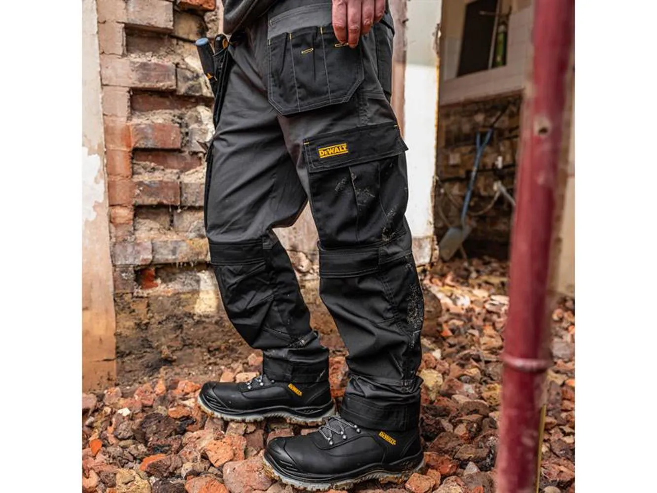 Dewalt Power Tools Albany Slim Fit Trousers 34In Waist 29In Leg