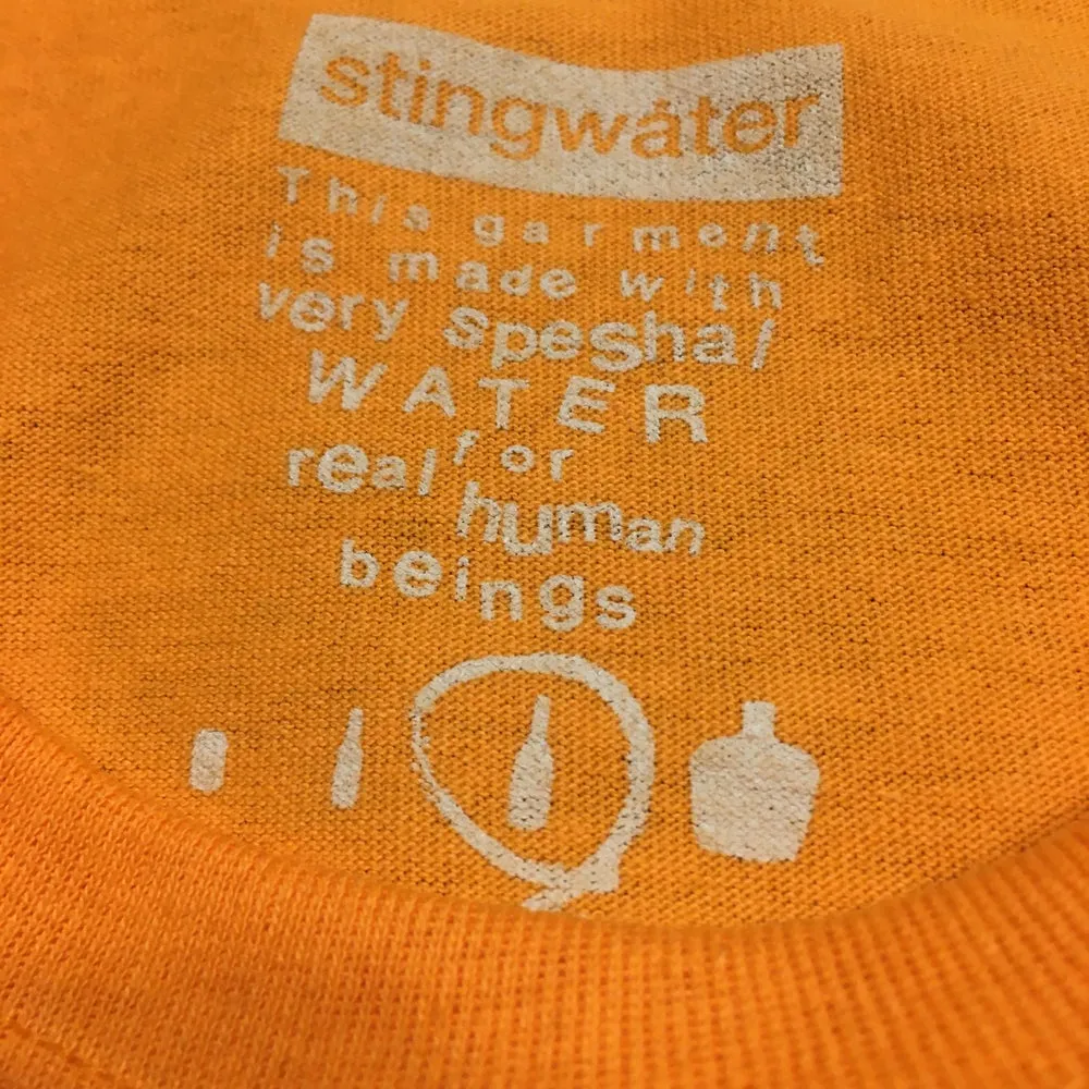 Diagram T shirt orange