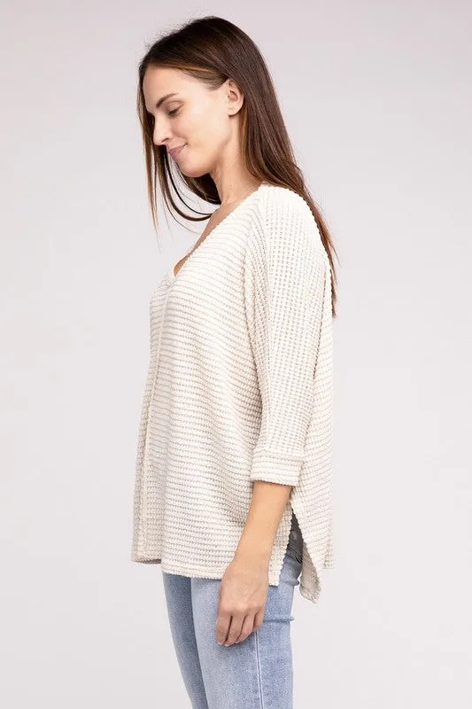 Dolman Off Shoulder Jacquard Sweater