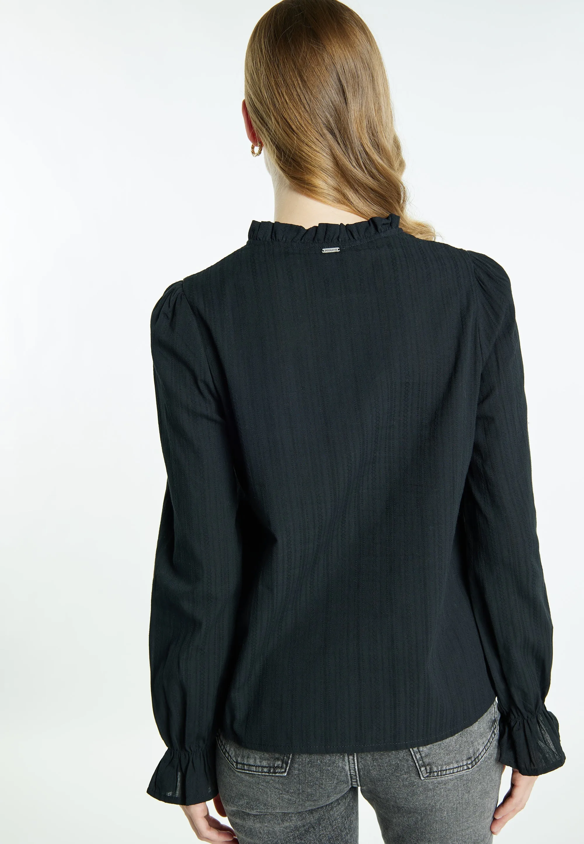 Dreimaster vintage Women's Long Sleeve Blouse