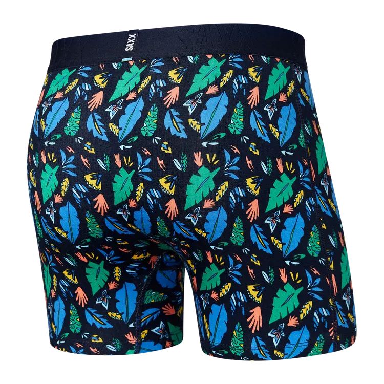 Droptemp™ Cooling Boxer Brief - Pop Flora Blue