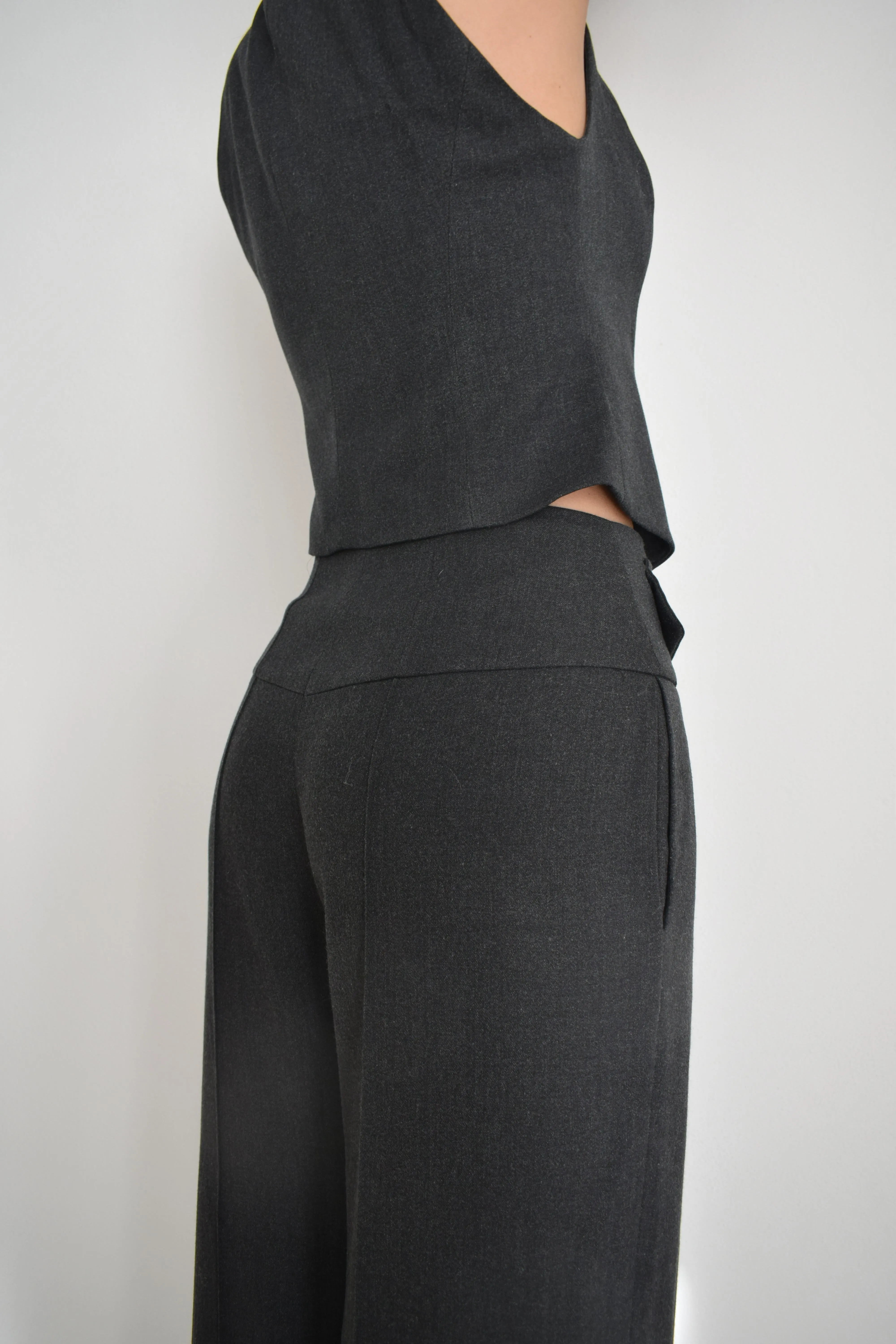 DUNE TROUSERS - DARK GREY