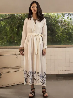 Ecru Basie Embroidered Tunic