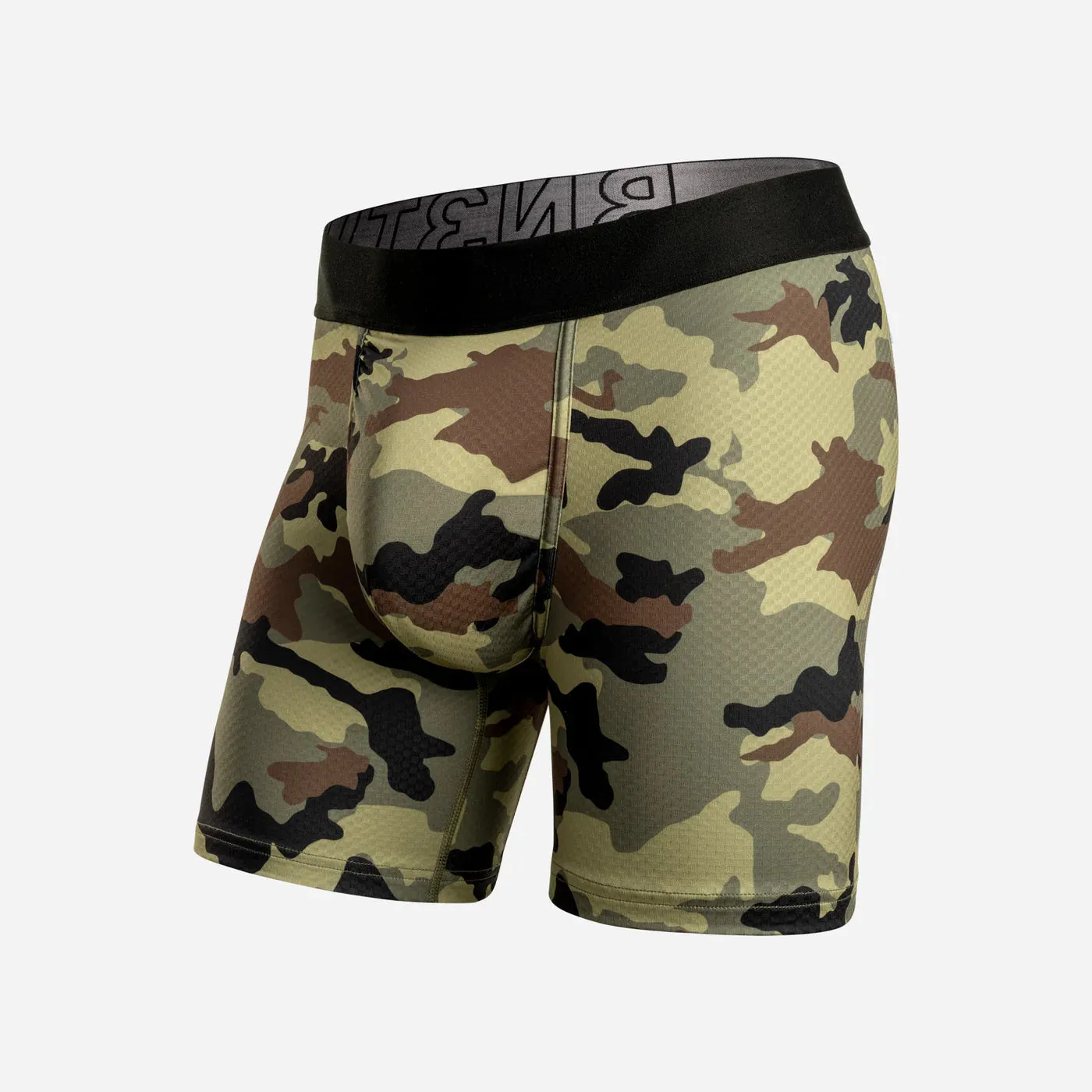 Entourage Boxer Brief - Oversized Camo Green